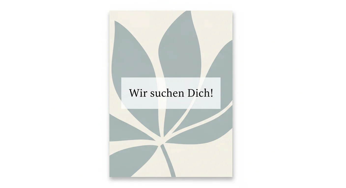 Wir suchen Dich ab September 2027